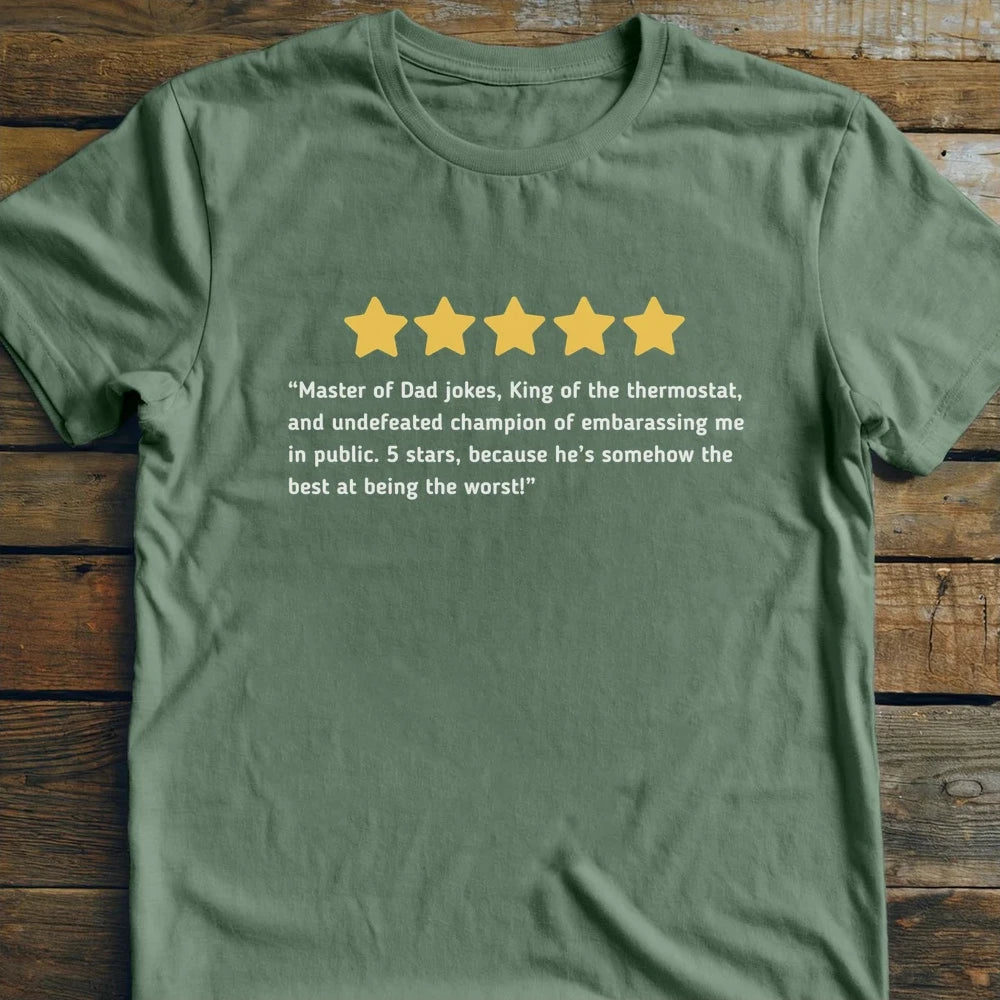 5 Star Dad T-Shirt
