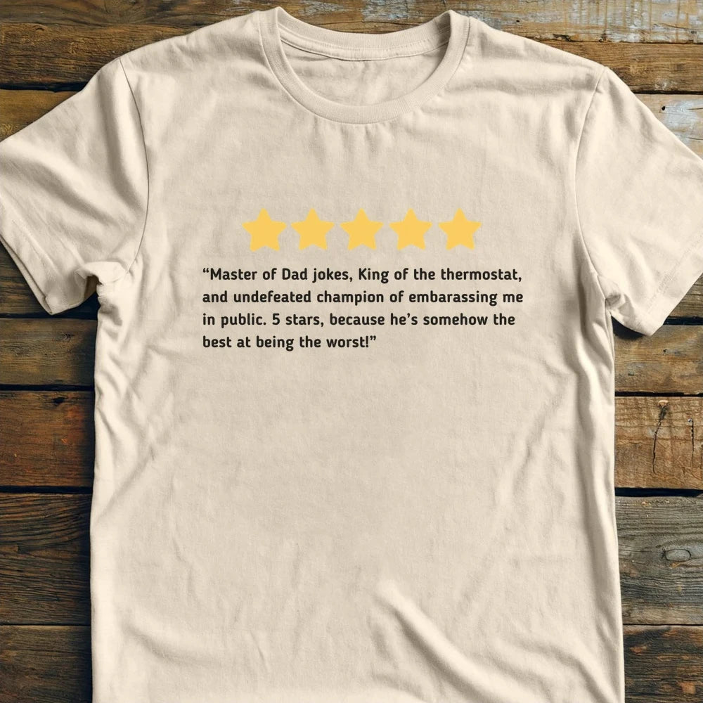 5 Star Dad T-Shirt