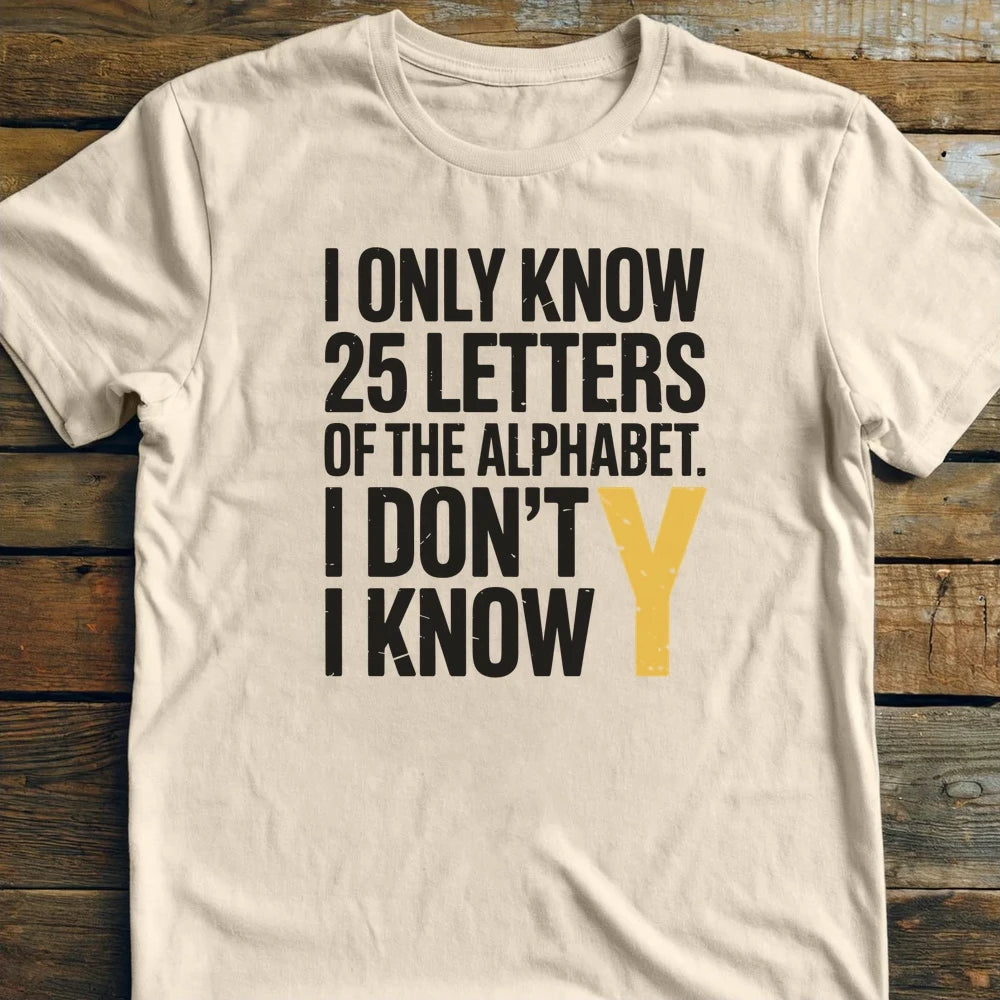 25 Letters T-Shirt
